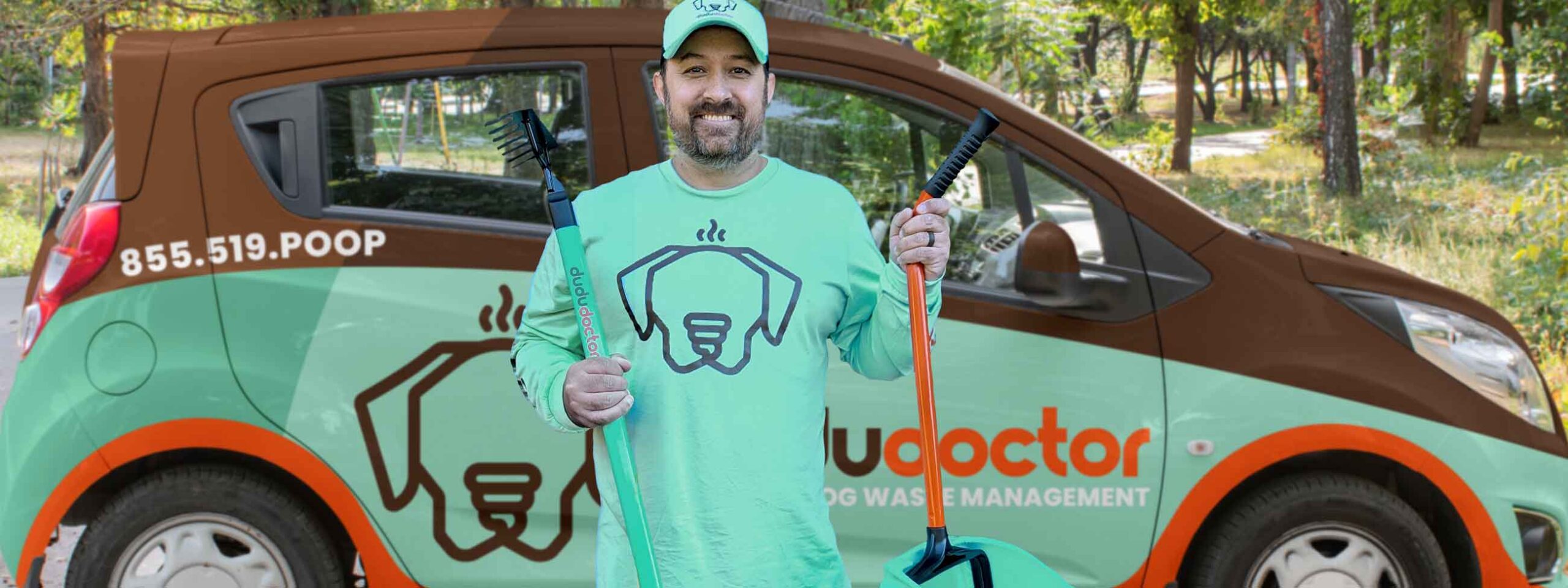 Dudu Doctor pet waste removal in Peachtree City, GA